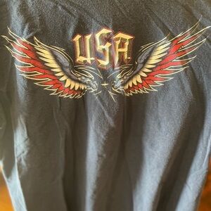 VINTAGE USA t shirt size large